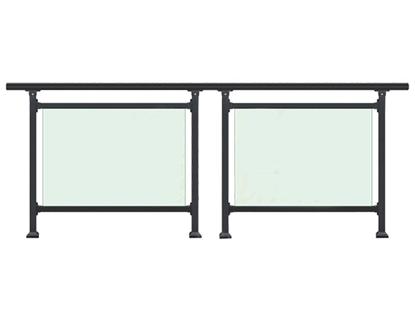 陽(yáng)臺(tái)玻璃護(hù)欄圖片