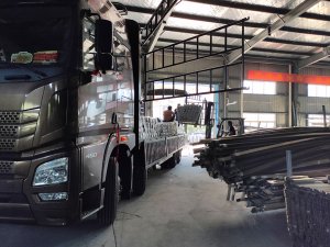 金用護欄2020年8月3日鋅鋼陽臺護欄裝車發(fā)貨！