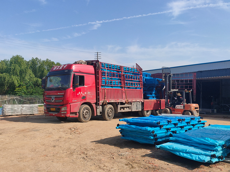 2023年5月19日鋅鋼陽臺護欄裝車發貨！